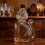 Essential Homes Pubs Accessoire Cats Likörflasche aus 4