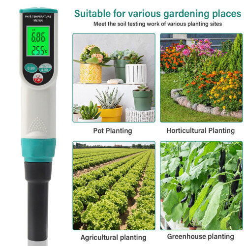 Contemporary Electronic Soil Acidity Measurement Unit With Auto 1