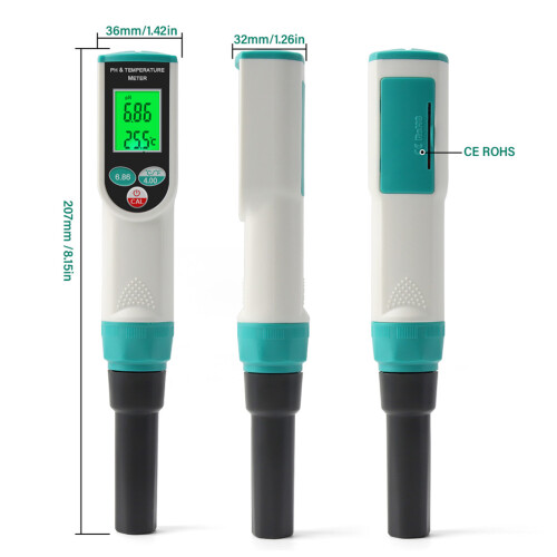 Contemporary Electronic Soil Acidity Measurement Unit With Auto 2