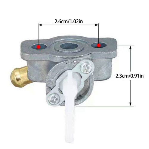 Tanques de combustível eficientes, interruptores e válvulas convenientes para geradores Predator de 9 HP a 16 HP com fácil instalação e 2