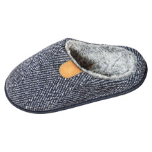 Pantuflas de hombre con suela de goma y espuma viscoelástica, tallas 36-44.