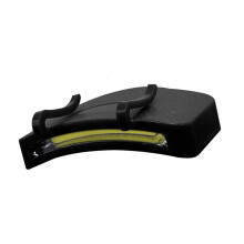 LED-Kopfclip-Stirnlampe, 3 W, 360-Licht, ABS, 3 x AAA