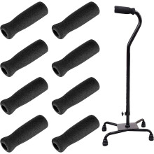 Sorte skumrørsgreb – 8-pak, 115x25x25mm