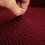 Ronde barkrukhoezen met antislip elastische band, set van 4 5