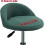 Ronde barkrukhoezen met antislip elastische band, set van 4 2
