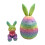 Printed Easter Egg Figurine, Joint Movable Decoration & Festive Gift for Kids – Durable Plastic Ornament for Spring & Easter, Compatible with Easter 6