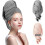 2 Pack Microfiber Hair Towel Wrap 100 x 60 cm 1