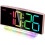 Digitaler Wecker mit RGB-Display und USB-Ladefunktion 1