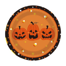 Halloween-juhlatarvikkeiden setti 24 hengelle – Kurpitsa ja aave