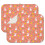 Easter Coral Dish Drying Mat 18x24in Microfiber Anti-Slip 1
