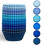 Blaue Cupcake-Förmchen, 300er-Packung, 6 Farbtöne 1