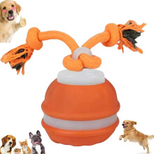 Pelota interactiva inteligente rodante para mascotas, para perros, USB