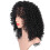 Peruca frontal para mulheres negras com cabelo longo e cacheado de 56 cm, peruca afro com tratamento térmico e pente para cabelo. 4