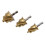 3Pcs High Speed Steel Helical Bits Hex Handle Water Pipe-Gold 5