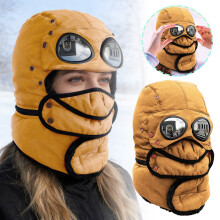 Wintermuts met thermische band voor skibril en masker (1 stuk)