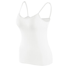Canotta da donna con reggiseno incorporato e spalline regolabili