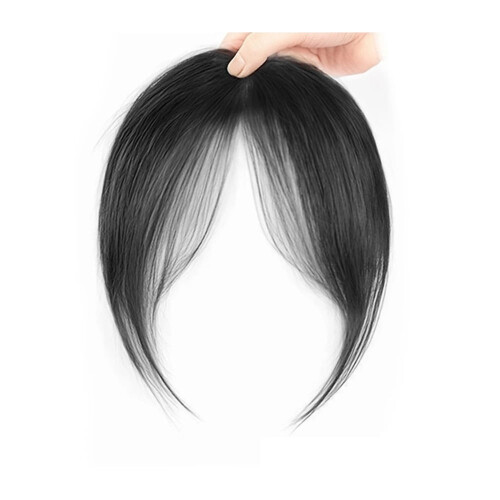 Flequillo sintético para mujer, octogonal, 8 pulgadas.