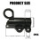 2Pcs Window Gate Security Pull Rings Spring Bounce Door Bolt Automatic Latches Lock Door Hardware Easy to Install 3