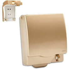 Caja de protección para interruptor de pared, ABS impermeable, tipo 86