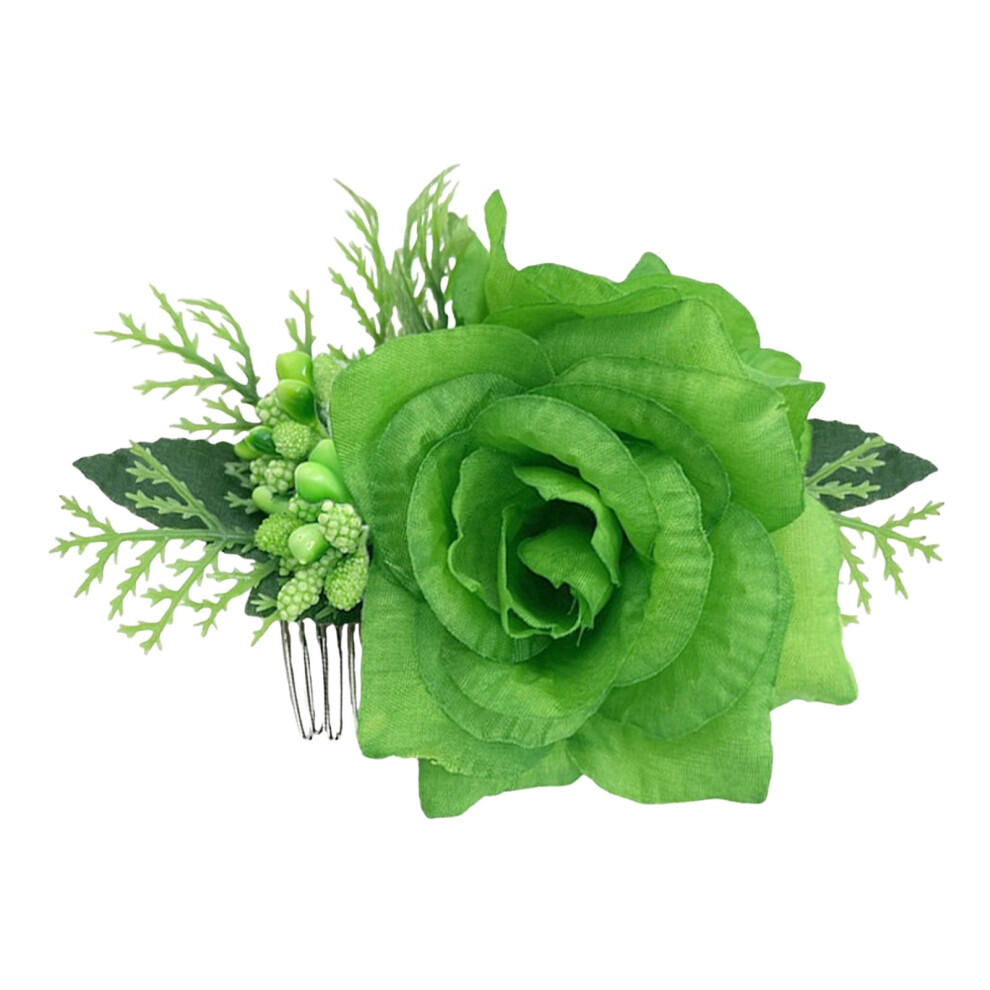 St. Patrick's Day Headband â Irish Green Flower Crown, 1