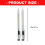 Tailor Chalk Pen with Refills Press Action Fabric Marker Pen for 3