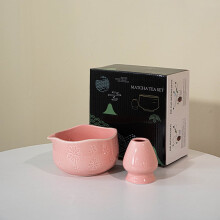 Bol à matcha et support pour fouet 450 ml