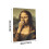 Mona Lisa Bathroom Art Print Unframed Canvas 3
