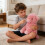 Pink Cow Plush Toy 14 inches 5