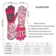 Gants de jardin pour hommes et femmes compatibles avec les écrans tactiles