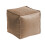 Faux Leather Ottoman Pouf – Waterproof Durable Indoor 2