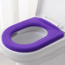 O-vormige toiletbrilhoes, polyacrylvezel, 5 stuks