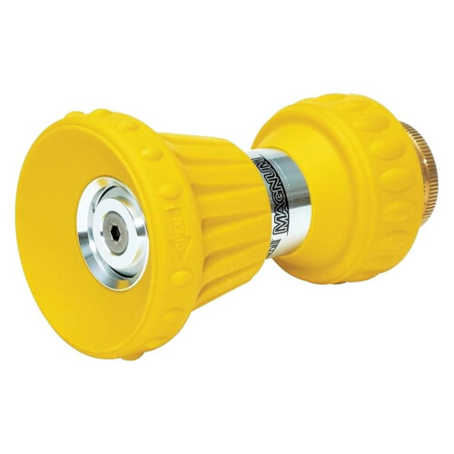 Metall-Gartenschlauchdüse, 3/4"-Gewinde, 3-stufiger Strahllüfter