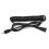 RCA-Stecker auf Buchse Spiralkabel, schwarz 5