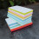 FRCOLOR10 Pièces Bloc d'impression en caoutchouc sculpté, brique, gravure 2