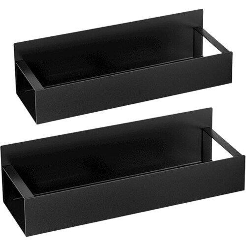 Magnetic Vertical Storage Rack for Jars & Spices (2 pcs, 1