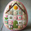 Patchwork Egg House DIY Kit – Handmade Embroidered Easter Egg Craft Kit with Materials & Instructions, Compatible with Easter Crafts 5
