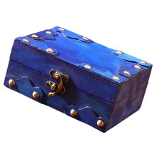 Wood Jewelry Chest With Metal Lock For Jewelry-Xiangyun buckle