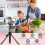 Professional USB-rechargeable wireless lapel mic, plug-and-play for video, teaching, interviews, podcasts; compatible with mini microfono minimic c 7