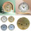 3-Zoll-Uhreneinsatz mit Gold- oder Silberrand und 2