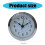 3-inch clock insert with Arabic or Roman numerals for crafts 3