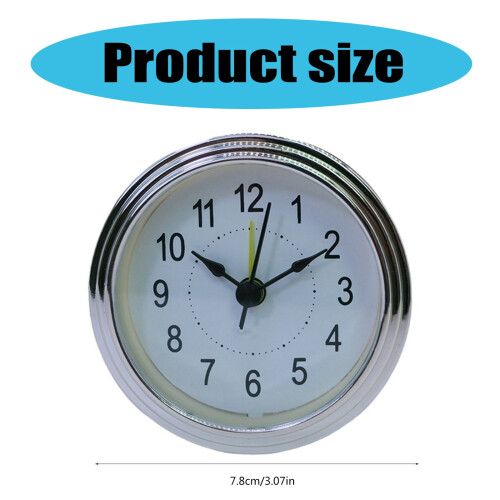 3-inch clock insert with Arabic or Roman numerals for crafts 2