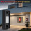 Garage Door Wall Mount Opener with Light Button Universal Garage 2