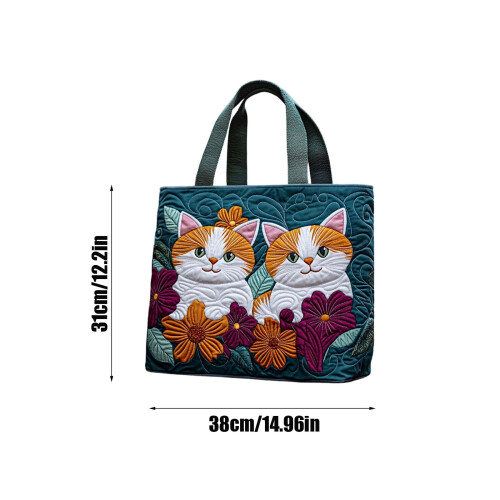 Χαριτωμένη τσάντα Tote με animal print και εσωτερική τσέπη – Μεγάλη, ελαφριά τσάντα ώμου 2