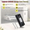 Garage Door Wall Mount Opener with Light Button Universal Garage 7