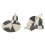 Heat Insulating Felt Mat Water Absorbent-Gray and white 2
