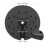 Heavy Duty Cast Plastic Lamp Base Weight for Floor Lamp Stand Black Stable Secure Replacement 2