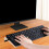 Support de clavier ergonomique inclinable en acrylique transparent (1 pièce) 7