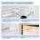 Storms Door Closer Bracket Door Hardware Replacement-Black 5