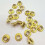 100Pcs 6mm Metal Eyelets Grommets includes Hole Punching Tool 7