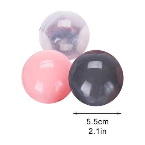 50 τεμάχια μπάλες για pit balls, μακαρόν σε διάφορα χρώματα, παχύρρευστες και χωρίς BPA, 2